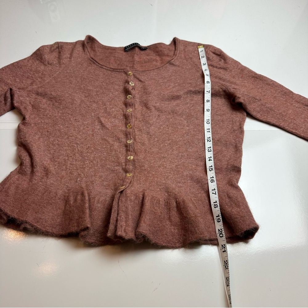 Peruvian Connection Mauve Button-Down Shirt - image 7